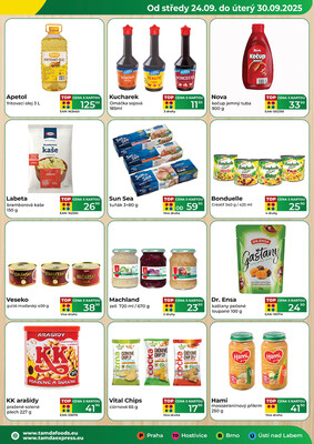 Tamda Foods od 24.9. do 30.9.2025