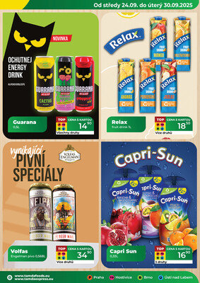 Tamda Foods od 24.9. do 30.9.2025