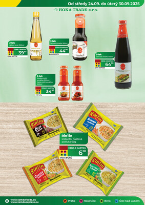 Tamda Foods od 24.9. do 30.9.2025