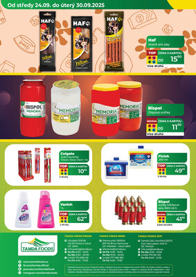 Tamda Foods od 24.9. do 30.9.2025