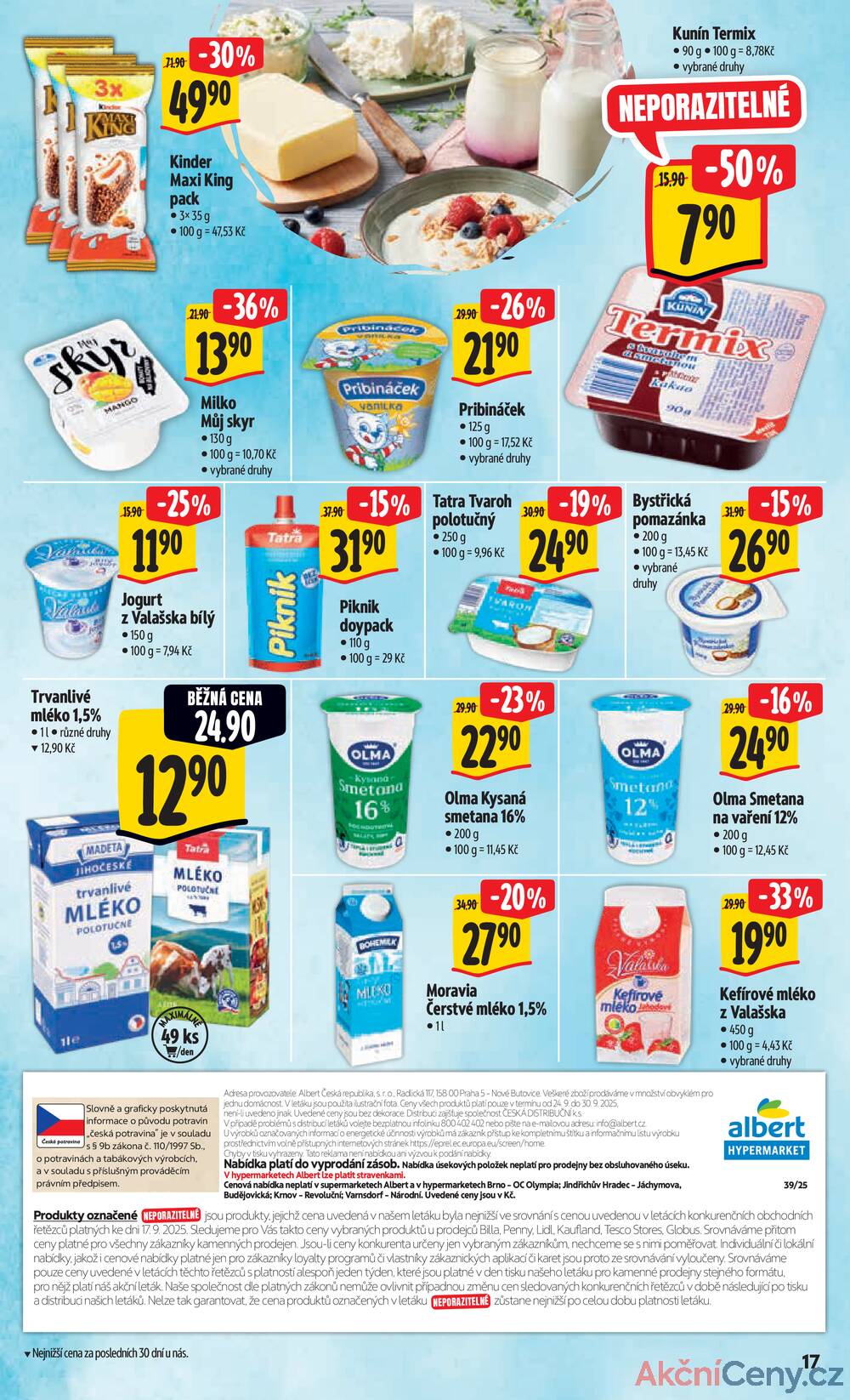 Leták Albert - Albert  Hypermarket od 24.9. do 30.9.2025 - strana 20