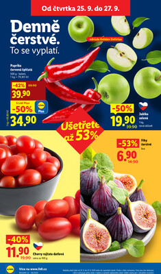 Leták Lidl
		  platný do 28.9.2025 - strana 12