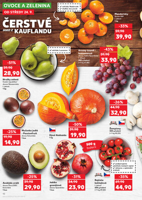 Kaufland 24.9. - 30.9. - Kaufland - Děčín
