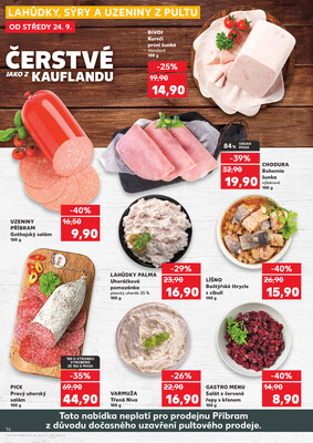 Kaufland 24.9. - 30.9. - Kaufland - Nymburk