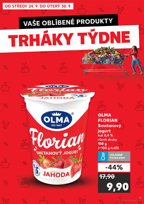 Kaufland 24.9. - 30.9. - Kaufland - Nymburk