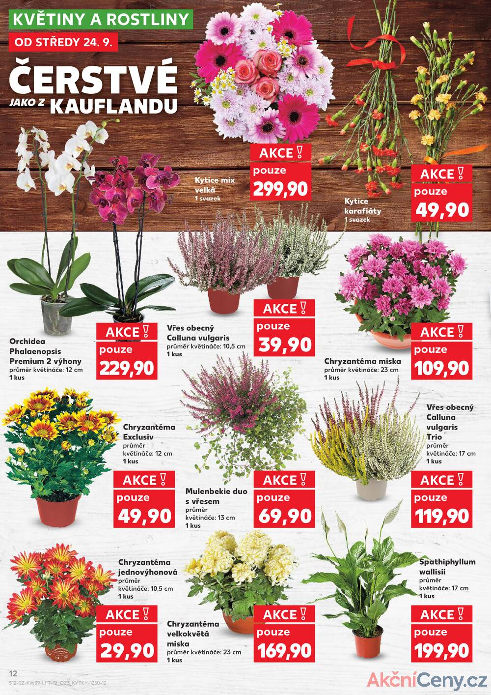 Leták Kaufland - Kaufland 24.9. - 30.9. - Kaufland - Prostějov (Okružní ulice) - strana 12