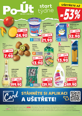 Kaufland 24.9. - 30.9. - Kaufland - Ostrava - Poruba