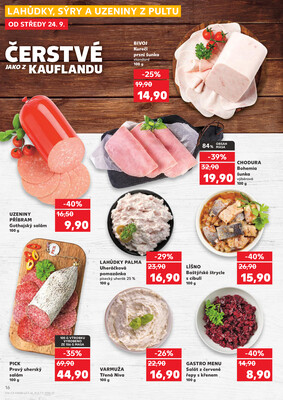 Kaufland 24.9. - 30.9. - Kaufland - Plzeň (Sukova)