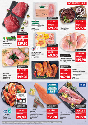 Kaufland 24.9. - 30.9. - Kaufland - Brandýs nad Labem