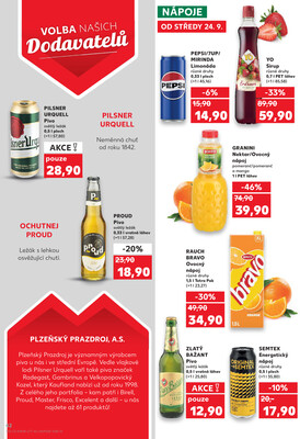 Kaufland 24.9. - 30.9. - Kaufland - Brandýs nad Labem
