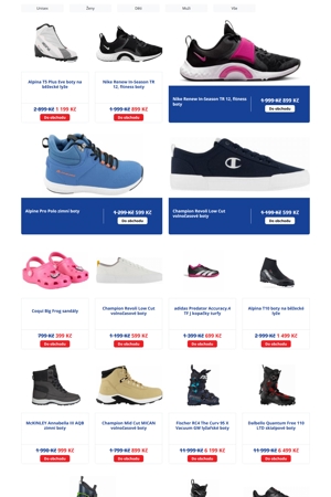leták Intersport