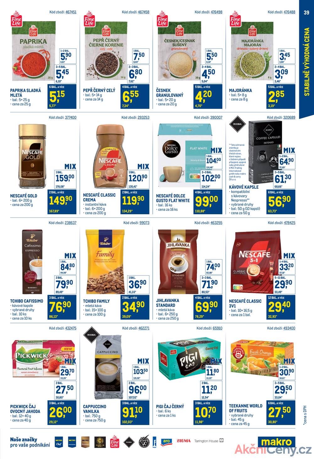 Leták MAKRO
platný do 18.11.2025 - strana 39