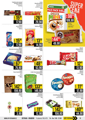 JIP Cash & Carry Brno, Praha, Ostrava, Jilemnice, Pardubice, Ostrava, Karlovy Vary, Olomouc a Zlín od 24.9. do 30.9.2025