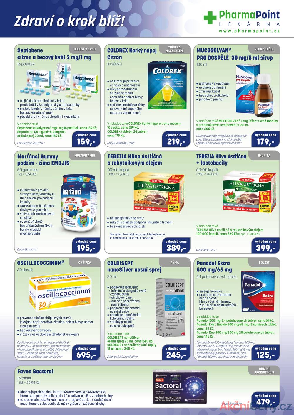 Leták PharmaPoint 
		  platný do 31.10.2025 - strana 3