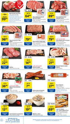 Tesco malé hypermarkety od 1.10. do 7.10.2025