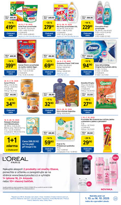 Tesco malé hypermarkety od 1.10. do 7.10.2025