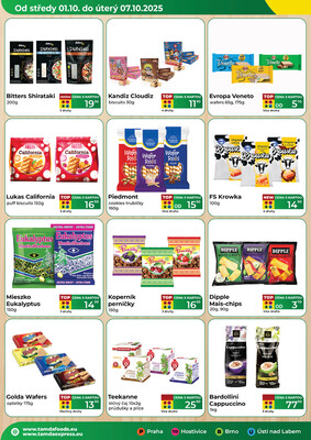 Tamda Foods od 1.10. do 7.10.2025