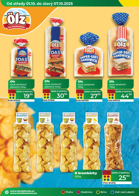 Tamda Foods od 1.10. do 7.10.2025