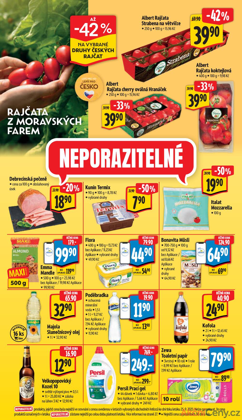 Leták Albert - Albert Supermarket od 1.10. do 7.10.2025 - strana 37