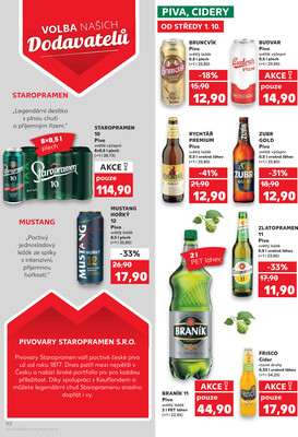 Kaufland 1.10. - 7.10. - Kaufland - Třeboň