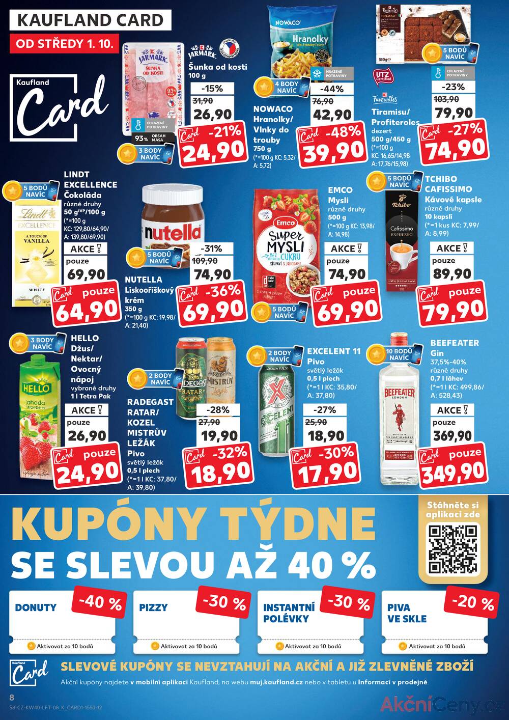 Leták Kaufland - Kaufland 1.10. - 7.10. - Kaufland - Čáslav - strana 8