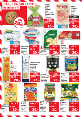 Kaufland 1.10. - 7.10. - Kaufland - Čáslav