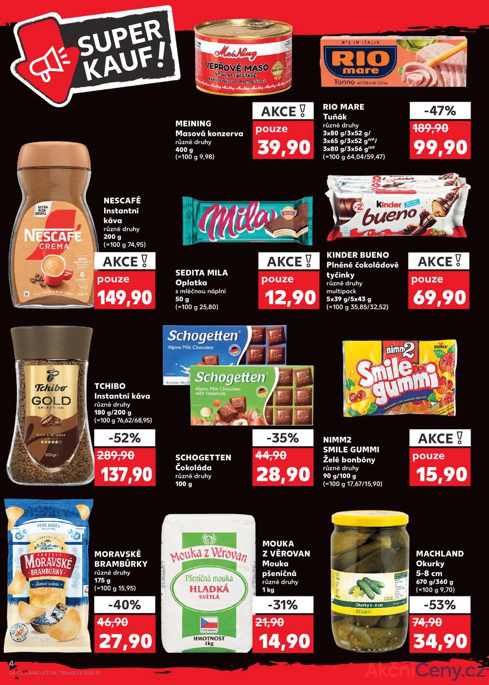 Leták Kaufland - Kaufland 1.10. - 7.10. - Kaufland - Náchod - strana 4