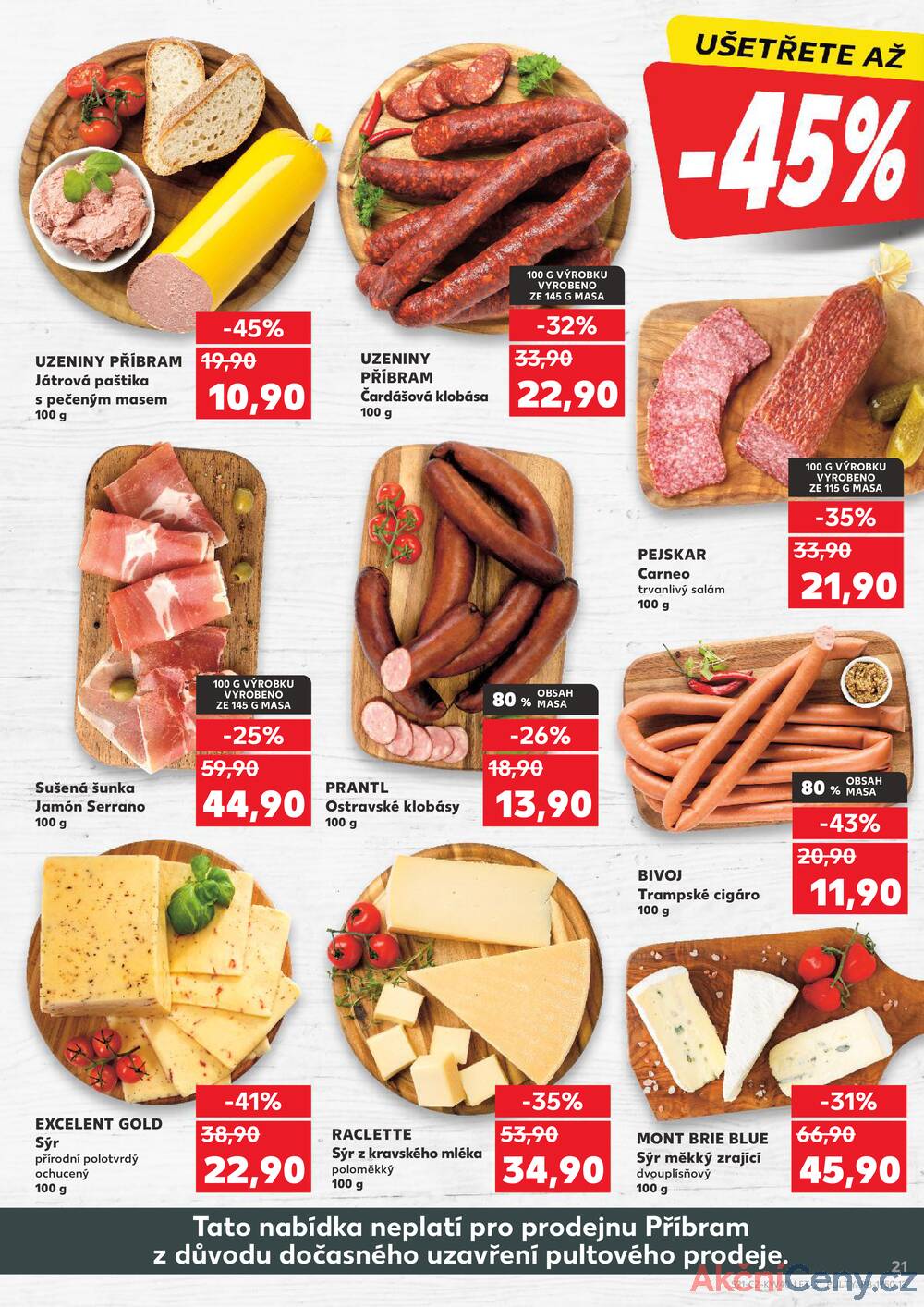 Leták Kaufland - Kaufland 1.10. - 7.10. - Kaufland - Náchod - strana 21