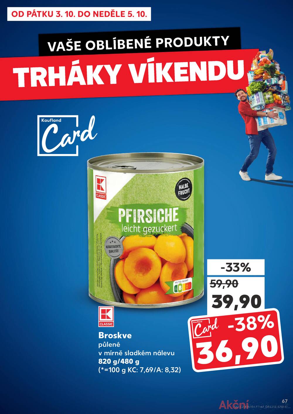 Leták Kaufland - Kaufland 1.10. - 7.10. - Kaufland - Náchod - strana 67