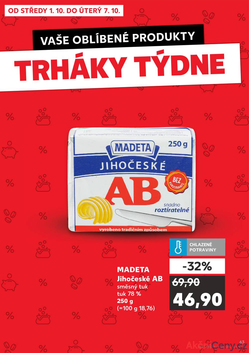 Leták Kaufland - Kaufland 1.10. - 7.10. - Kaufland - Děčín - strana 63