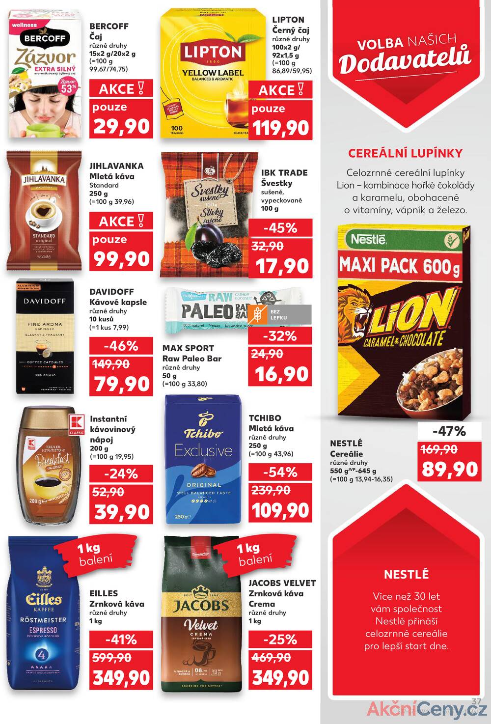 Leták Kaufland - Kaufland 1.10. - 7.10. - Kaufland - Nymburk - strana 37