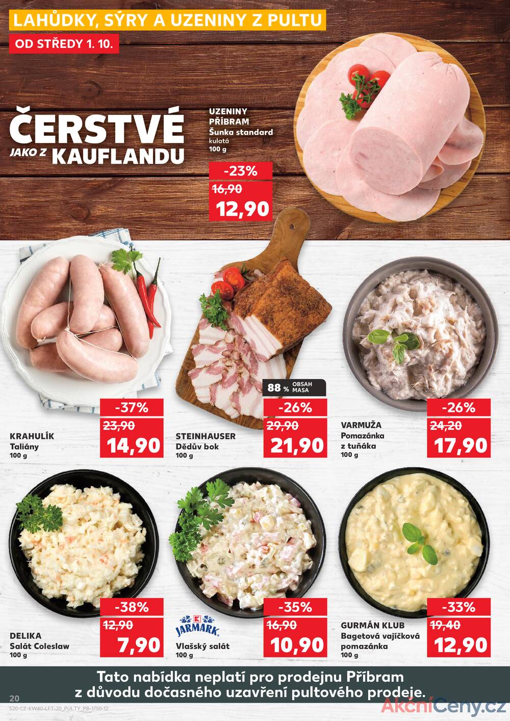 Leták Kaufland - Kaufland 1.10. - 7.10. - Kaufland - Česká Lípa - strana 20