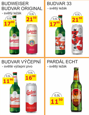 BENE Nápoje od 1.10. do 31.10.2025