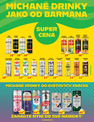 BENE Nápoje od 1.10. do 31.10.2025