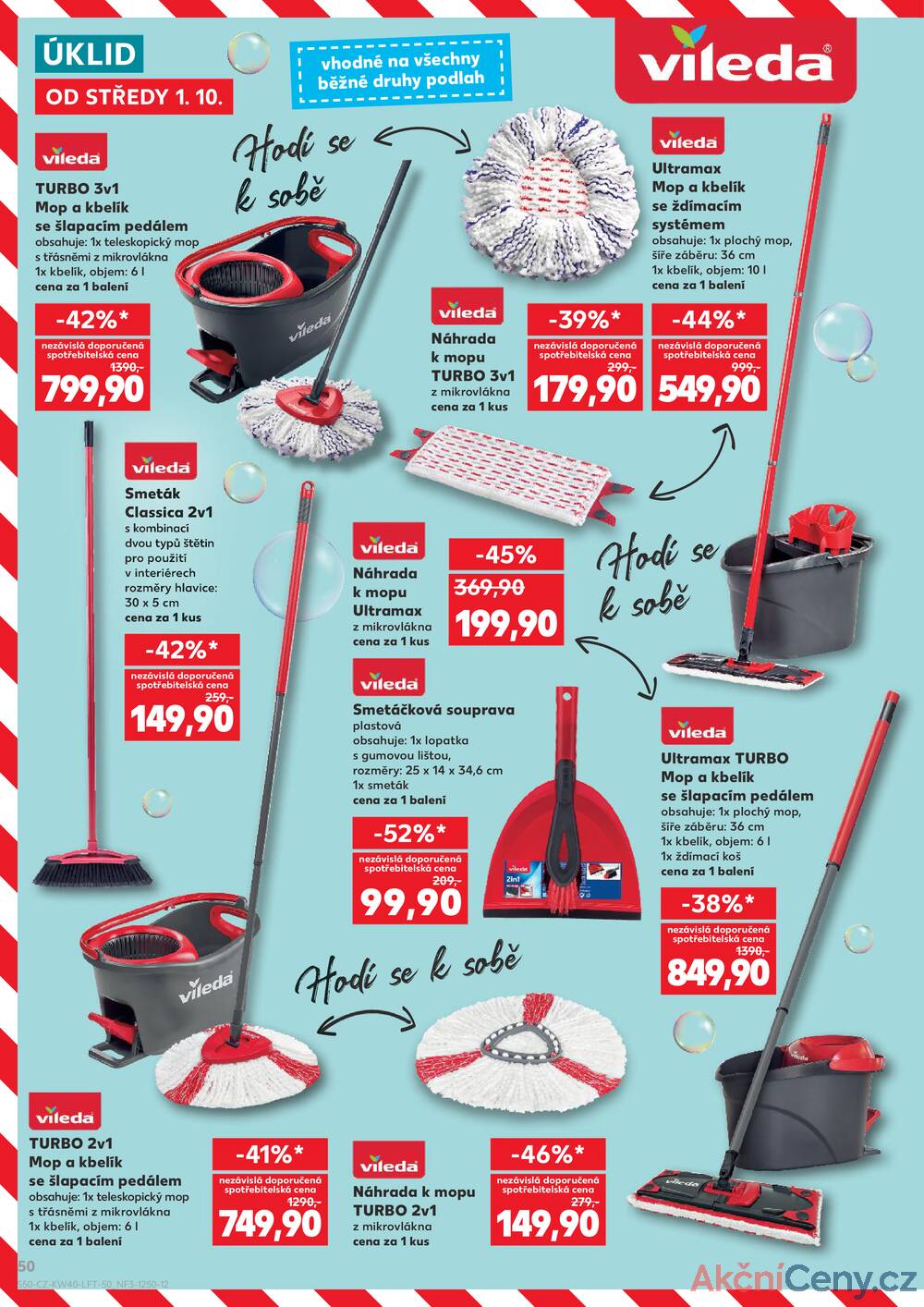 Leták Kaufland - Kaufland 1.10. - 7.10. - Kaufland - Praha 12 (Modřany) - strana 50