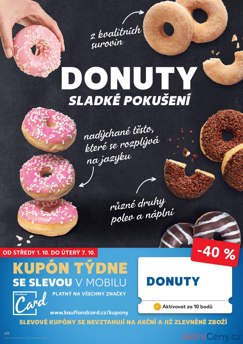 Leták Kaufland - Kaufland 1.10. - 7.10. - Kaufland - Praha 12 (Modřany) - strana 68