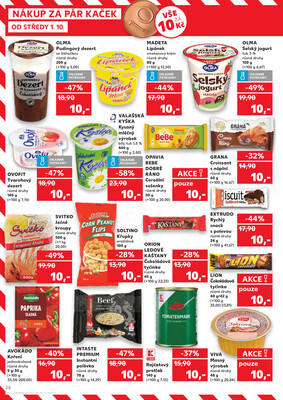 Kaufland 1.10. - 7.10. - Kaufland - Praha 12 (Modřany)