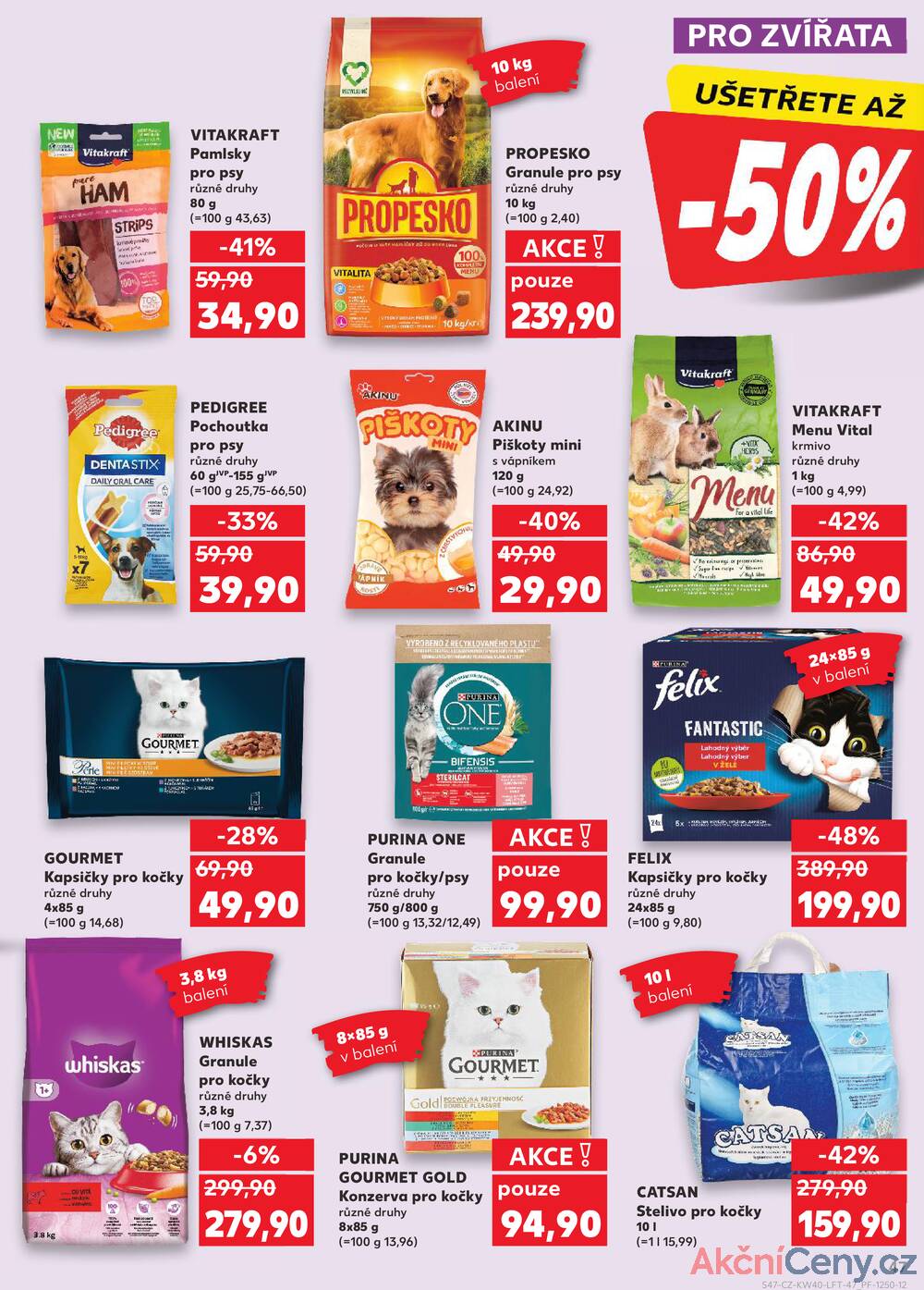 Leták Kaufland - Kaufland 1.10. - 7.10. - Kaufland - Pelhřimov - strana 47