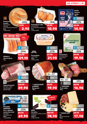 Kaufland 1.10. - 7.10. - Kaufland - Pelhřimov