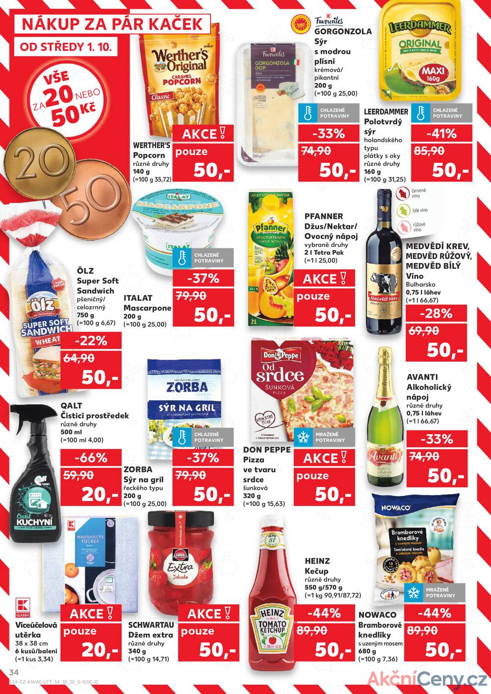 Leták Kaufland - Kaufland 1.10. - 7.10. - Kaufland - Bruntál - strana 34