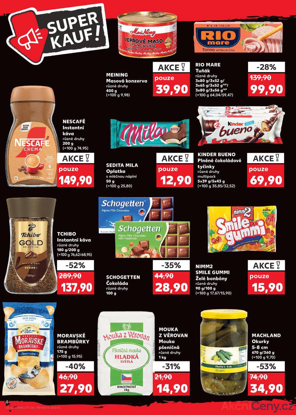 Leták Kaufland - Kaufland 1.10. - 7.10. - Kaufland - Ostrava - Zábřeh - strana 4