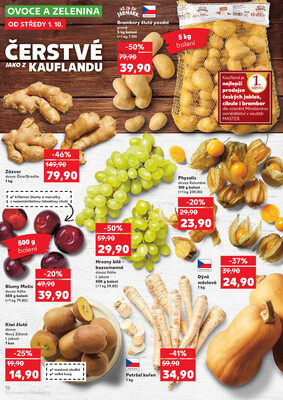 Kaufland 1.10. - 7.10. - Kaufland - Valašské Meziříčí