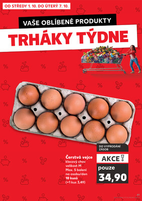 Kaufland 1.10. - 7.10. - Kaufland - Valašské Meziříčí
