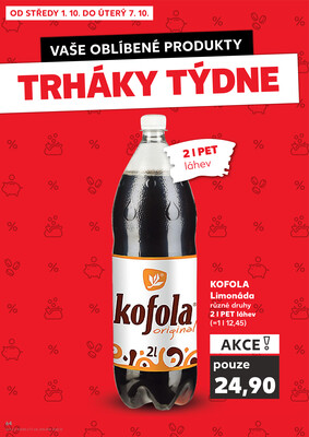 Kaufland 1.10. - 7.10. - Kaufland - Valašské Meziříčí