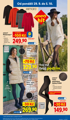 Lidl od 29.9. do 1.10.2025