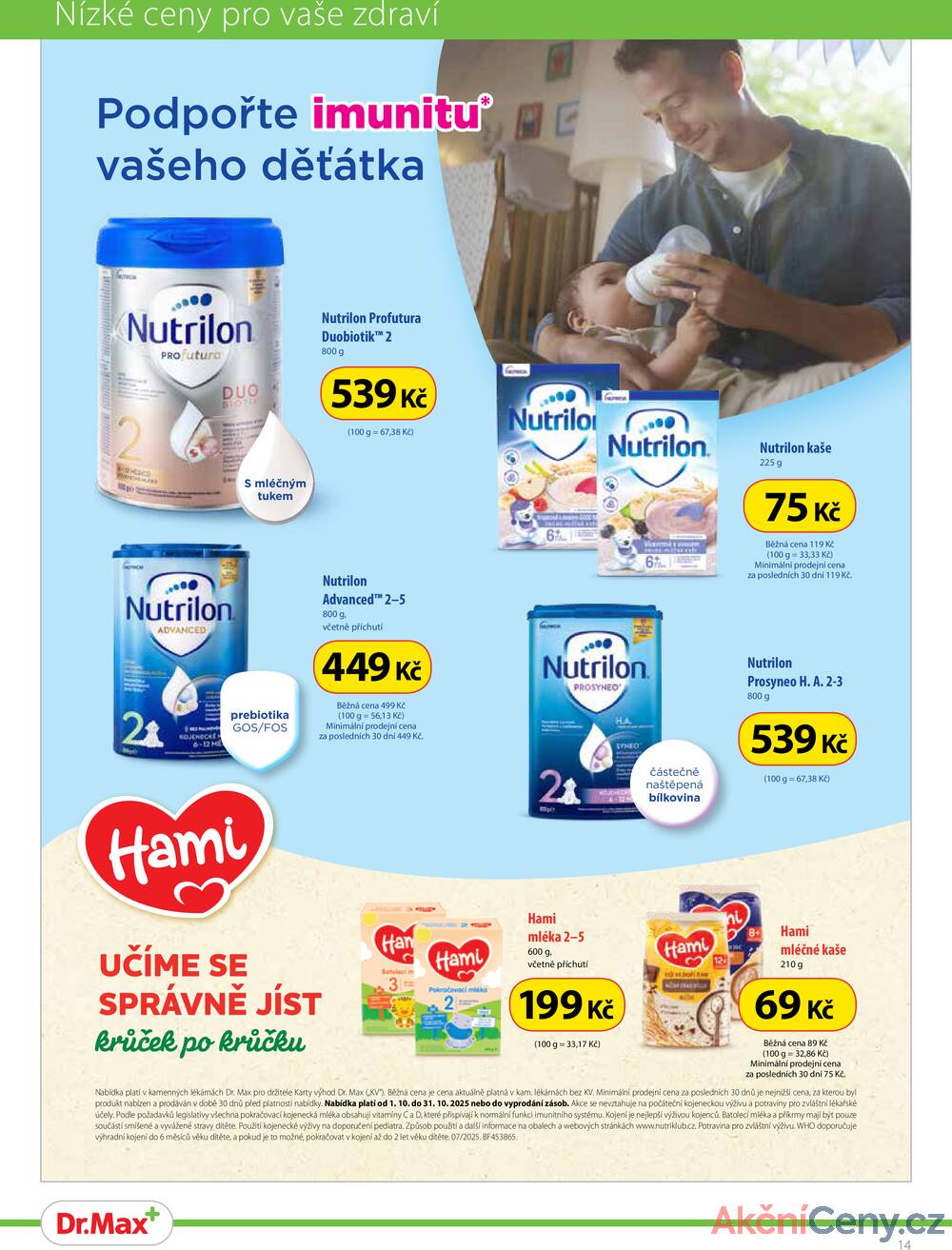 Leták Dr.Max - Dr.Max od 1.10. do 31.10.2025 - strana 14