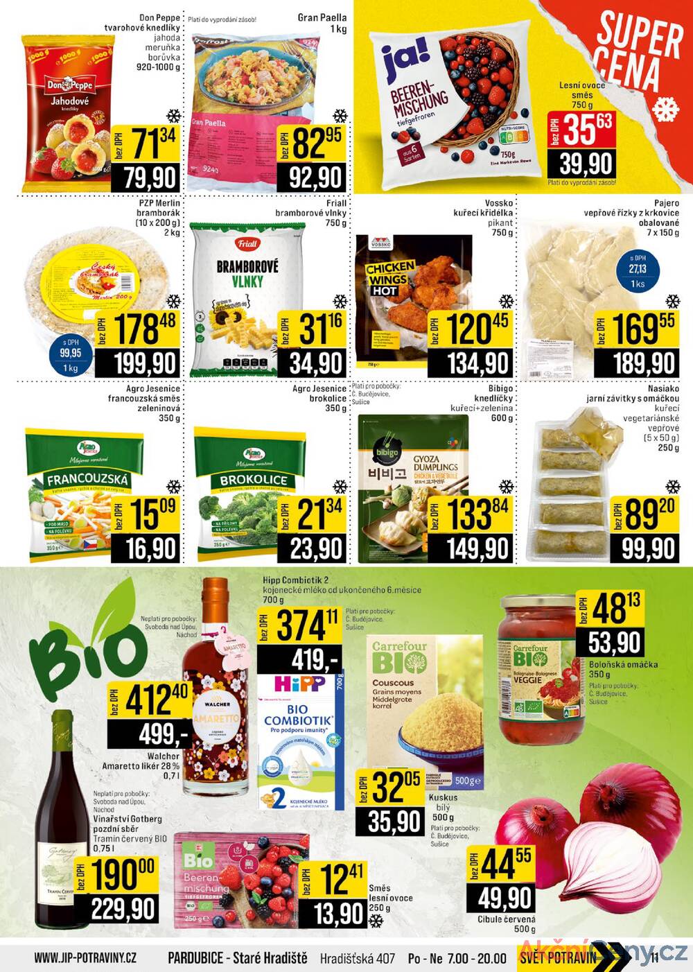 Leták JIP - JIP Cash & Carry České Budějovice, Most, Náchod, Polička, Sušice a Svoboda nad Úpou od 1.10. do 7.10.2025 - strana 11