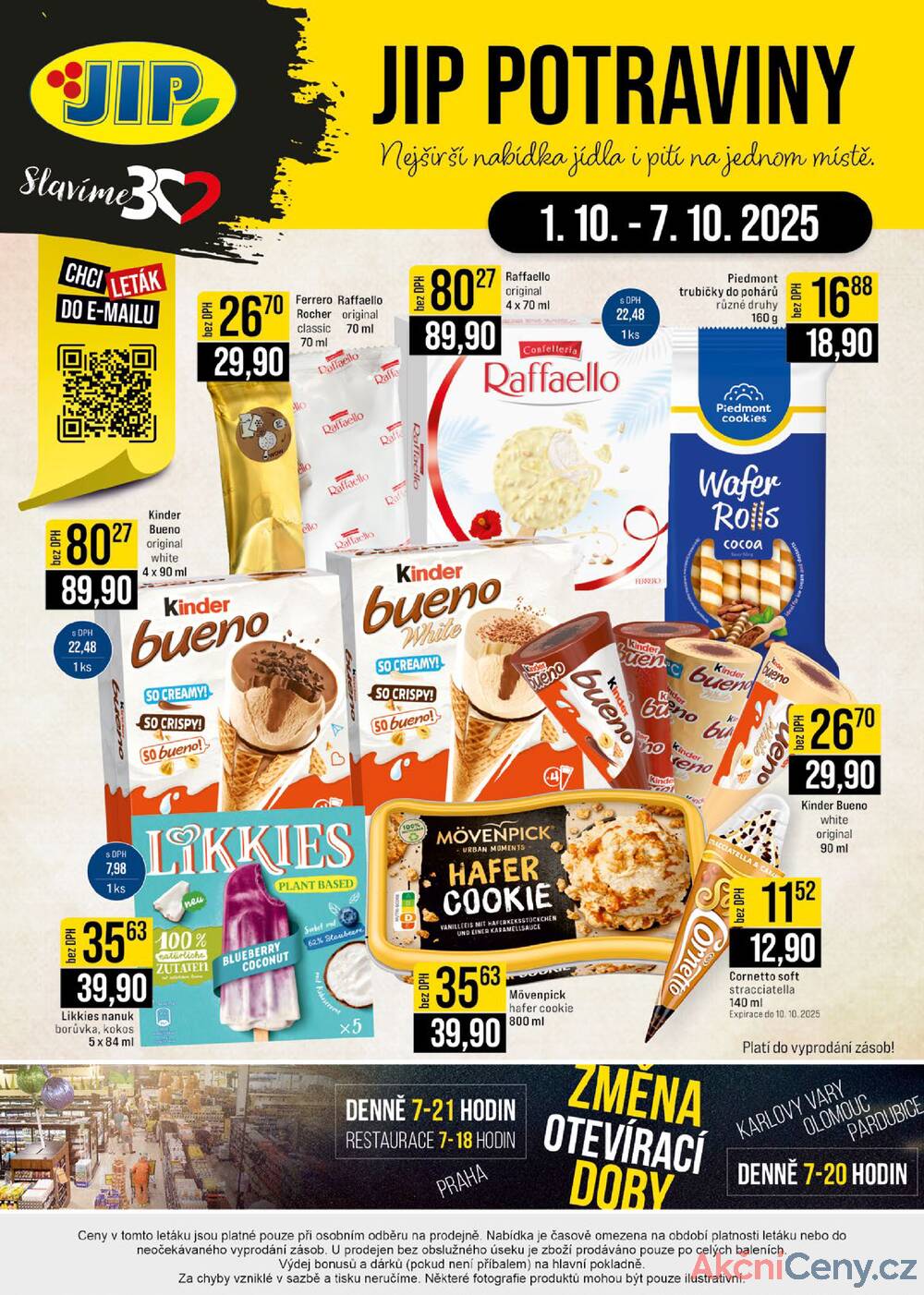 Leták JIP - JIP Cash & Carry České Budějovice, Most, Náchod, Polička, Sušice a Svoboda nad Úpou od 1.10. do 7.10.2025 - strana 24