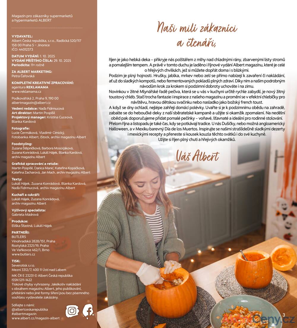Leták Albert - Albert Magazín do 29.10. - strana 3