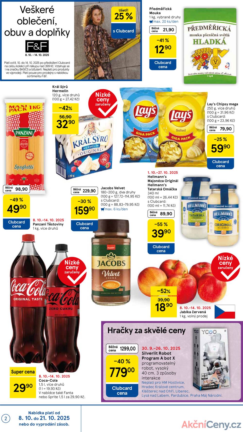 Leták Tesco - Tesco malé hypermarkety od 8.10. do 14.10.2025 - strana 2